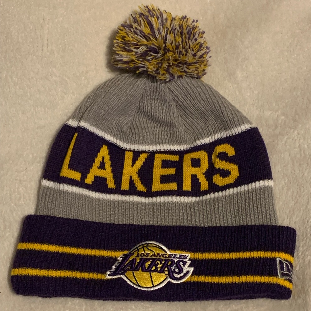 LA Lakers Beanie Winter hat